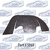 A-Arm Seal, Plastic Inner Fenders, W/ Staples 69-72 Chevrolet Chevelle, El Camino - image 1