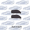Hood panel filler seal 64-65 Chevrolet Chevelle - image 1
