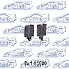 Door Bumpers 64-66 Chevrolet Chevelle, El Camino, Nova, Pontiac Gto, Tempest, Lemans, Buick Skylark, Oldsmobile Cutlass - image 1