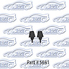 License Plate Bumpers - Rear 66-67 Chevrolet Chevelle, El Camino