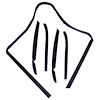 Weatherstrip kit for convertible top 64-65 Chevrolet Chevelle, Pontiac GTO, LeMans, Oldsmobile Cutlass, 442, Buick Skylark - image 1