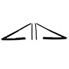 Vent window seals 64-65 Chevrolet Chevelle, Pontiac GTO, LeMans, Oldsmobile Cutlass, Buick Skylark - image 1