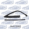 Vent window weatherstrip 68 Chevrolet Chevelle, Pontiac LeMans, GTO, Oldsmobile Cutlass 442, Buick Special, Skylark - image 1