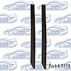 QTR WINDOW SEALS 66-67 - image 1