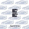 Rubber Door Jambs, U-Shape 64-65 Chevrolet Chevelle, Pontiac LeMans, GTO, Oldsmobile Cutlass, Buick Skylark - image 1