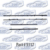 Window weatherstrip for 65 Chevrolet Chevelle Convertible - image 1
