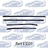Window weatherstrip for 68 Chevrolet Chevelle Convertible - image 1