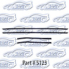 Window weatherstrip for 69 Chevrolet Chevelle Convertible - image 1