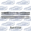 Window Weatherstrip - Orig. Style W/ Round Bead 1978-79 Chevrolet Monte Carlo 2 Door Hardtop - image 1