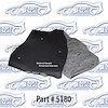 Hood Insulation W/ Clips 70-72 Chevrolet Monte Carlo - image 1