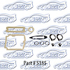 Taillight lens gaskets 65 Chevelle El Camino - image 1