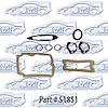 Paint Gasket Set 65 Chevrolet Chevelle - image 1