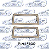 Taillight lens gaskets 65 Chevrolet El Camino - image 1