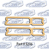 Taillight lens gaskets 66 Chevrolet El Camino - image 1