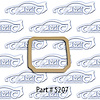 Taillight lens gaskets 67 Chevrolet El Camino - image 1