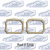 Taillight lens gaskets 68-69 Chevrolet El Camino - image 1