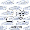 Paint Gasket Set 70 Chevrolet El Camino - image 1