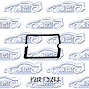 Rear side marker light 73-77 Chevrolet El Camino - image 1