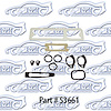 Paint Gasket Set 66 Chevrolet El Camino - image 1