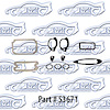 Paint Gasket Set 67 Chevrolet El Camino - image 1