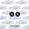 Seat back bumpers, bench 4 per car, Round 64-72 Pontiac LeMans, Tempest, GTO - image 1