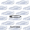 Mirror gasket standard 64-68 Pontiac GTO, LeMans - image 1