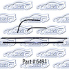 Window weatherstrip for 69-72 Pontiac Grand Prix - image 1