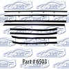 Window weatherstrip for 68 Pontiac GTO, LeMans Convertible - image 1