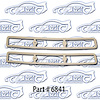 Taillight lens gaskets 70-72 Pontiac, LeMans, Tempest - image 1