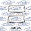 Parking lamp lens gaskets 70 Pontiac LeMans, Tempest - image 1