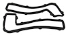 Taillamp lens gaskets bonneville can be modified to fit catalina & ventura - image 1