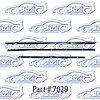 Window weatherstrip for 64 Buick Skylark 2 Door Hardtop - image 1