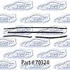 Window weatherstrip for 69 Buick Skylark Convertible - image 1
