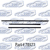 Window weatherstrip, original style with round bead 64 Oldsmobile Cutlass 442 - image 1