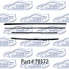 Window weatherstrip for 65 Oldsmobile Cutlass 442 2 Door Hardtop - image 1