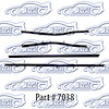 Window weatherstrip for 66-67 Oldsmobile Cutlass 442 - image 1