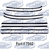 Window weatherstrip for 68 Oldsmobile Cutlass 442 2 Door Hardtop - image 1
