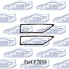 Front & rear side marker light gaskets 70-72 Oldsmobile Cutlass - image 1