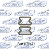 Back up light lens gaskets 69 Cutlass - image 1