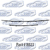 Window weatherstrip for 61-64 Chevrolet Corvair - image 1