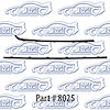 Window weatherstrip for 65-69 Chevrolet Corvair 2 Door Hardtop - image 1