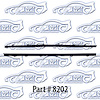 Window weatherstrip for 71-77 Chevrolet Vega - image 1