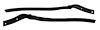 Pillar Post Weatherstrip 63-67 Chevrolet Corvette Coupe - image 1