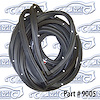 Door Weatherstrip W/ Clips 55-59 Chevrolet, GMC Truck - image 1