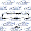 Cowl Vent Seal 54-55 Chevrolet, Gmc - image 1