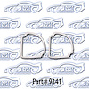 Reverse light lens gaskets 67-72 Chevrolet, Gmc Truck, Fleetside Bed, Fleetside Stepside - image 1