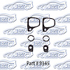 Door Handle & Lock Gasket Set 73-87 Chevrolet, Gmc Pickup, Blazer, Suburban C&K 10-30 - image 1