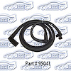 Hinged Side Door Weatherstrip W/ Clips Left Side - image 1