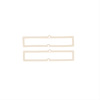 Window Channel Kit Includes: Division Bar, Window Weatherstrip & Channel - image 1