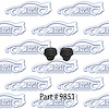 Upper tailgate bumper 67-72 Chevrolet, Gmc Truck - image 1